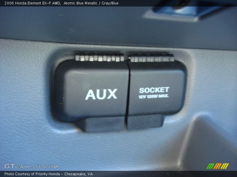 Atomic Blue Metallic / Gray/Blue 2006 Honda Element EX-P AWD