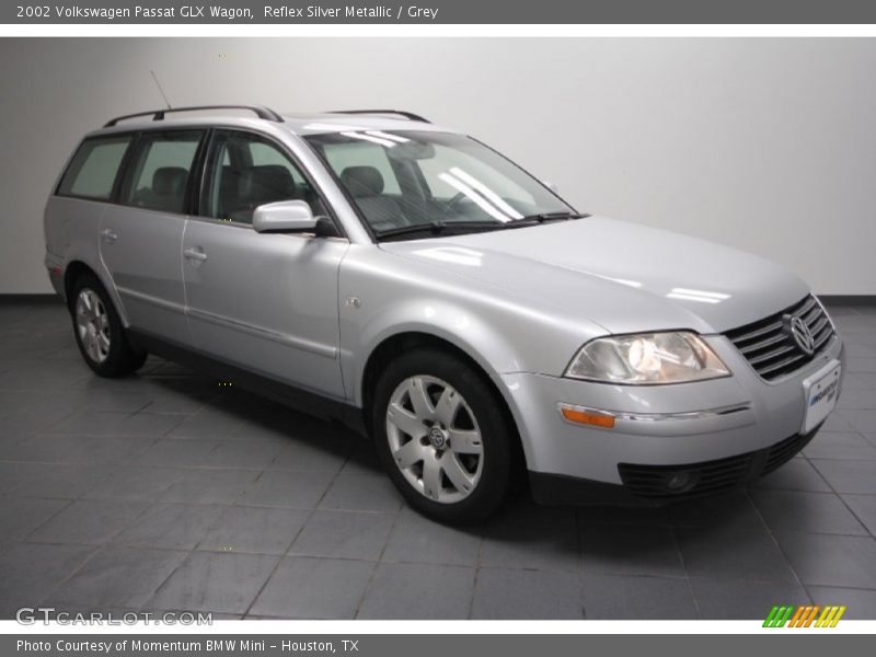 Reflex Silver Metallic / Grey 2002 Volkswagen Passat GLX Wagon