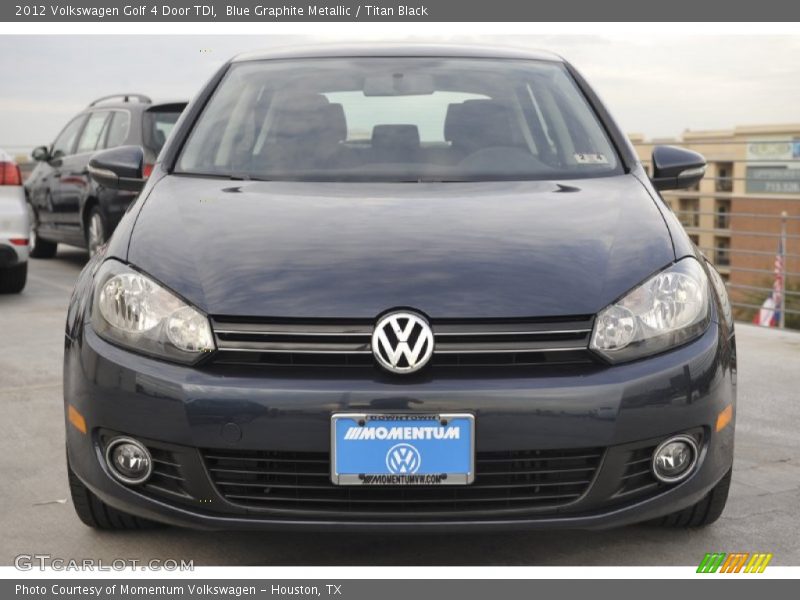 Blue Graphite Metallic / Titan Black 2012 Volkswagen Golf 4 Door TDI