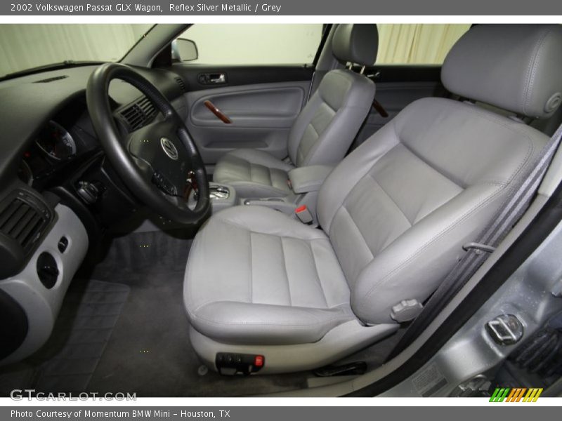 Reflex Silver Metallic / Grey 2002 Volkswagen Passat GLX Wagon