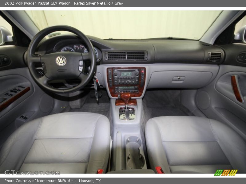 Reflex Silver Metallic / Grey 2002 Volkswagen Passat GLX Wagon
