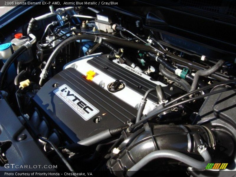 2006 Element EX-P AWD Engine - 2.4L DOHC 16V i-VTEC 4 Cylinder