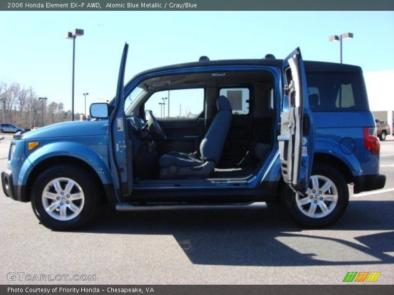 Atomic Blue Metallic / Gray/Blue 2006 Honda Element EX-P AWD
