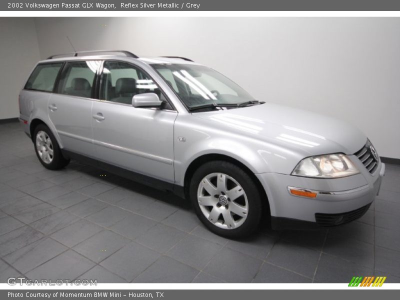 Reflex Silver Metallic / Grey 2002 Volkswagen Passat GLX Wagon
