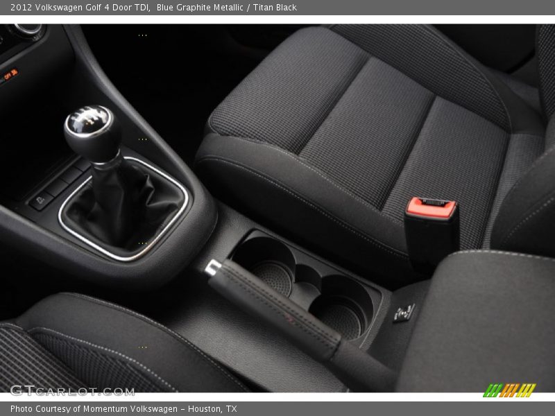 Blue Graphite Metallic / Titan Black 2012 Volkswagen Golf 4 Door TDI