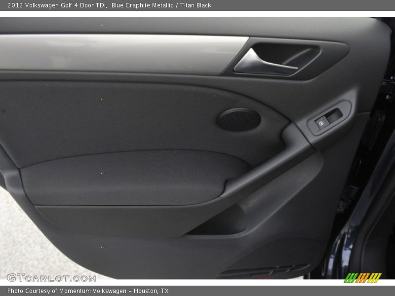 Blue Graphite Metallic / Titan Black 2012 Volkswagen Golf 4 Door TDI