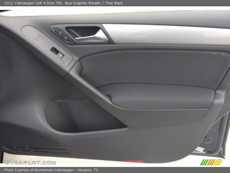 Blue Graphite Metallic / Titan Black 2012 Volkswagen Golf 4 Door TDI