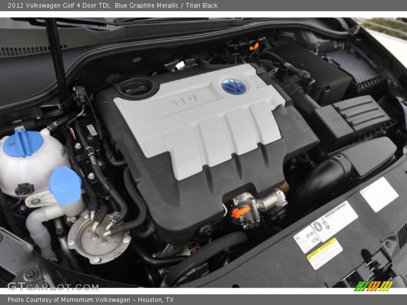 Blue Graphite Metallic / Titan Black 2012 Volkswagen Golf 4 Door TDI