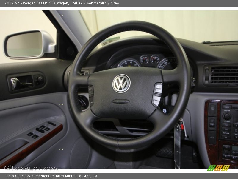 Reflex Silver Metallic / Grey 2002 Volkswagen Passat GLX Wagon