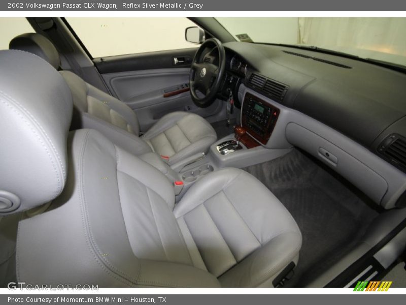 Reflex Silver Metallic / Grey 2002 Volkswagen Passat GLX Wagon