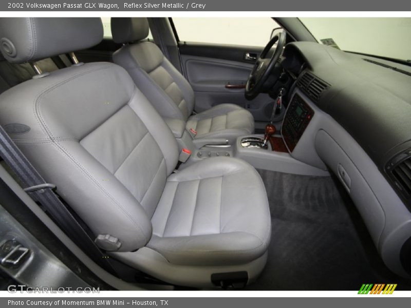 Reflex Silver Metallic / Grey 2002 Volkswagen Passat GLX Wagon
