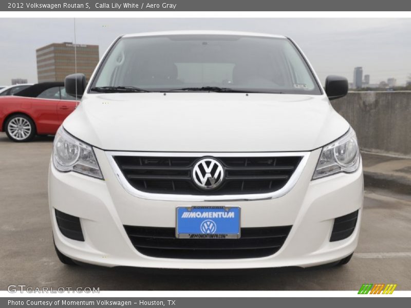Calla Lily White / Aero Gray 2012 Volkswagen Routan S