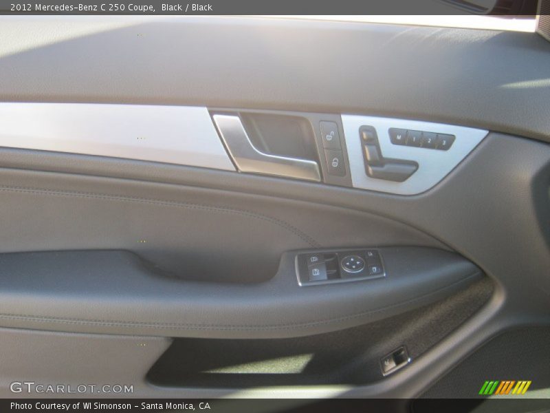 Black / Black 2012 Mercedes-Benz C 250 Coupe
