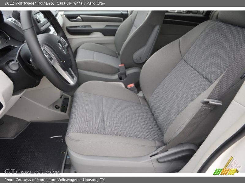 Calla Lily White / Aero Gray 2012 Volkswagen Routan S