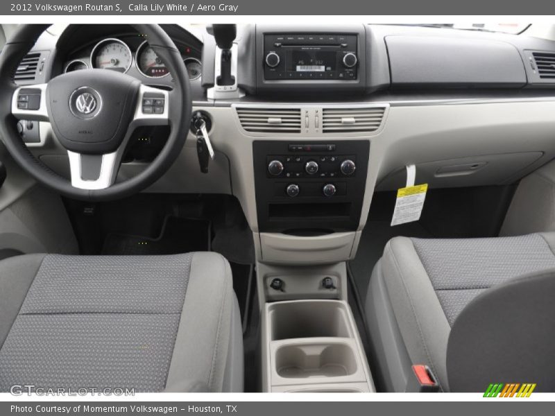 Calla Lily White / Aero Gray 2012 Volkswagen Routan S