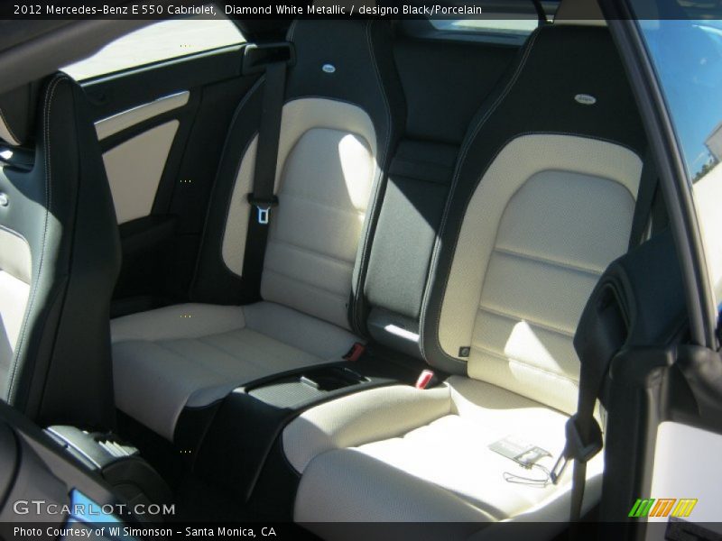  2012 E 550 Cabriolet designo Black/Porcelain Interior