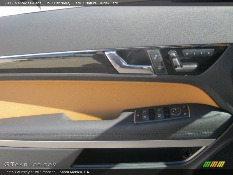 Black / Natural Beige/Black 2012 Mercedes-Benz E 350 Cabriolet
