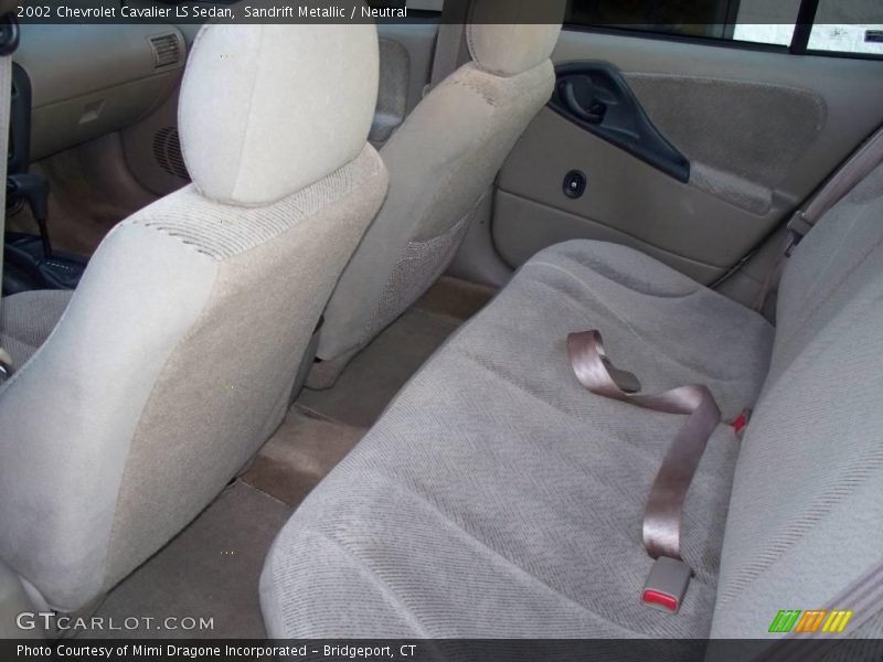 Sandrift Metallic / Neutral 2002 Chevrolet Cavalier LS Sedan