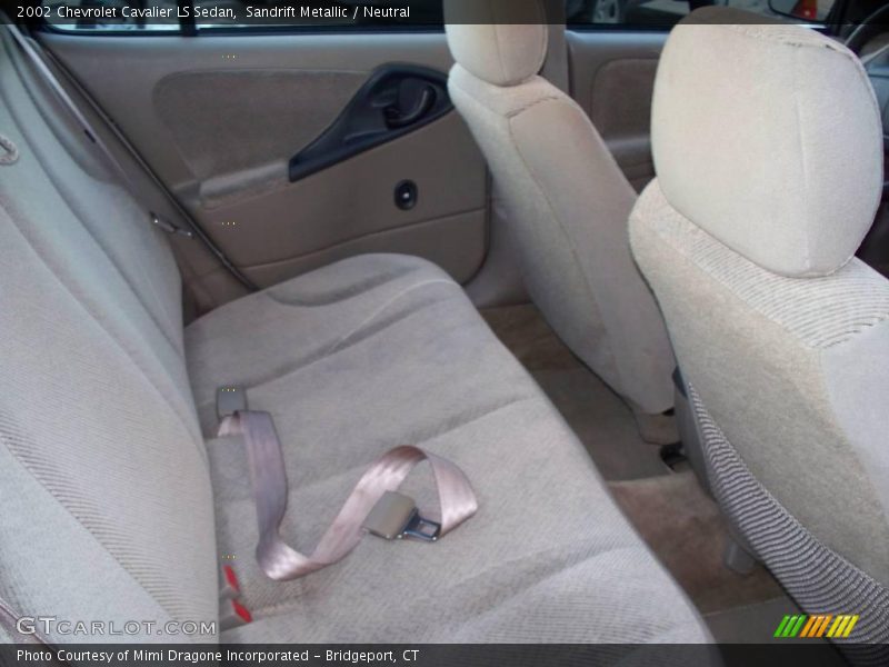 Sandrift Metallic / Neutral 2002 Chevrolet Cavalier LS Sedan