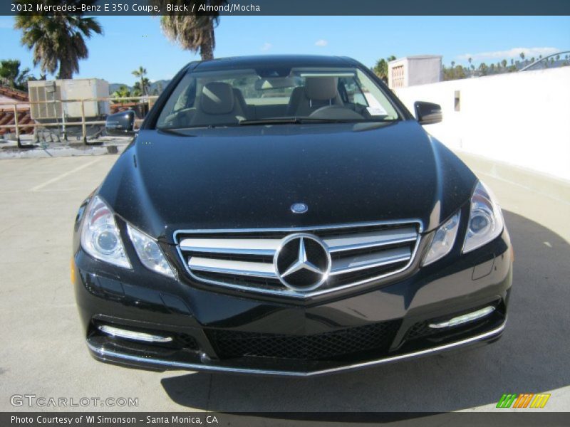 Black / Almond/Mocha 2012 Mercedes-Benz E 350 Coupe