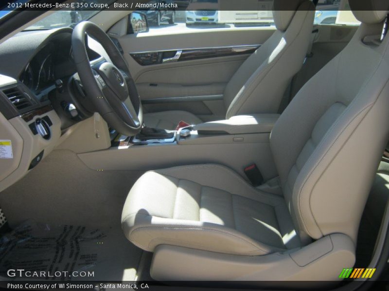 Black / Almond/Mocha 2012 Mercedes-Benz E 350 Coupe