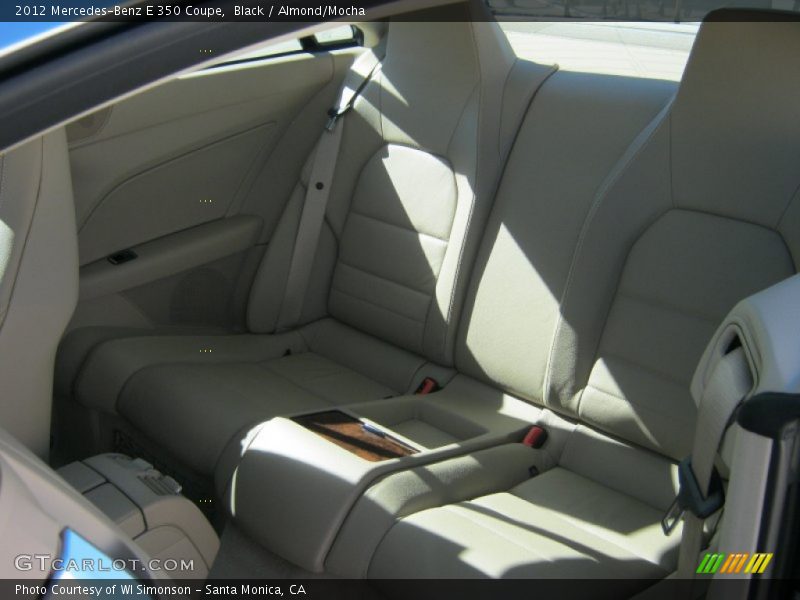 Black / Almond/Mocha 2012 Mercedes-Benz E 350 Coupe