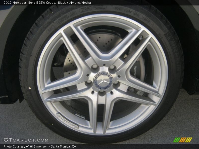 Black / Almond/Mocha 2012 Mercedes-Benz E 350 Coupe