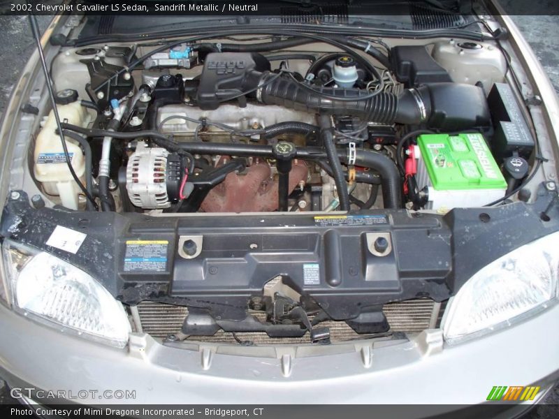 Sandrift Metallic / Neutral 2002 Chevrolet Cavalier LS Sedan