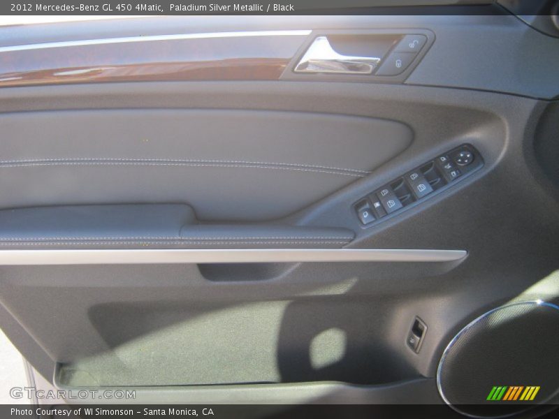 Paladium Silver Metallic / Black 2012 Mercedes-Benz GL 450 4Matic