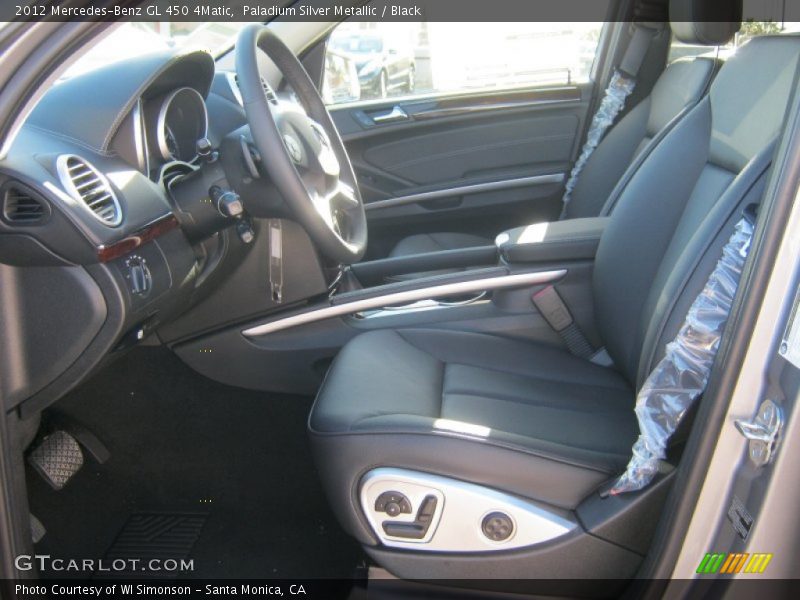 Paladium Silver Metallic / Black 2012 Mercedes-Benz GL 450 4Matic