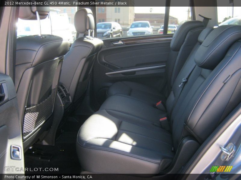 Paladium Silver Metallic / Black 2012 Mercedes-Benz GL 450 4Matic