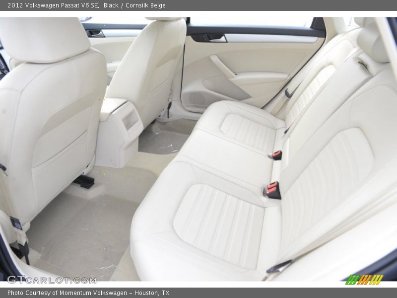 Black / Cornsilk Beige 2012 Volkswagen Passat V6 SE
