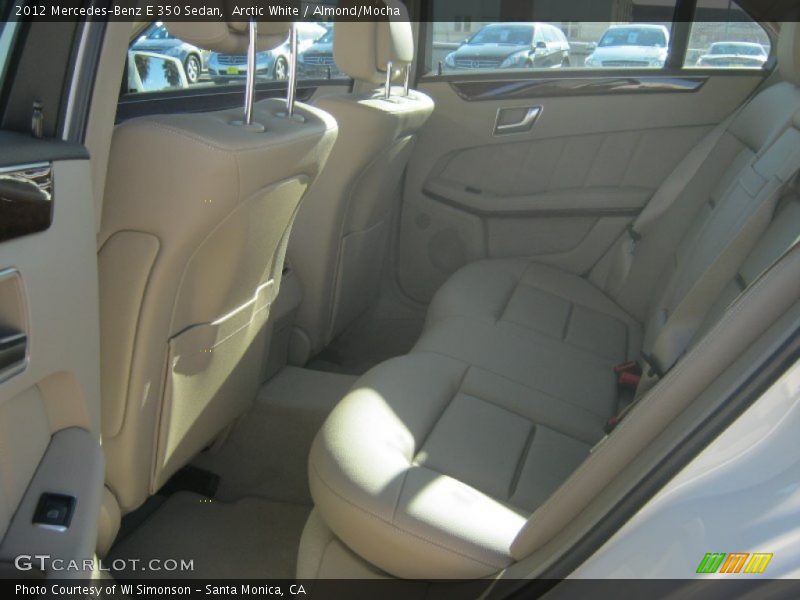 Arctic White / Almond/Mocha 2012 Mercedes-Benz E 350 Sedan