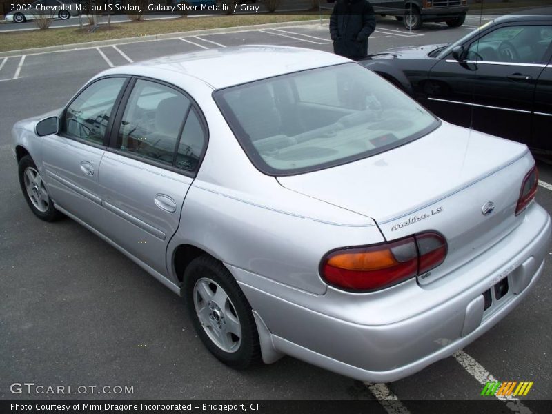 Galaxy Silver Metallic / Gray 2002 Chevrolet Malibu LS Sedan