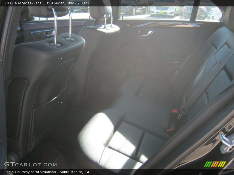 Black / Black 2012 Mercedes-Benz E 350 Sedan