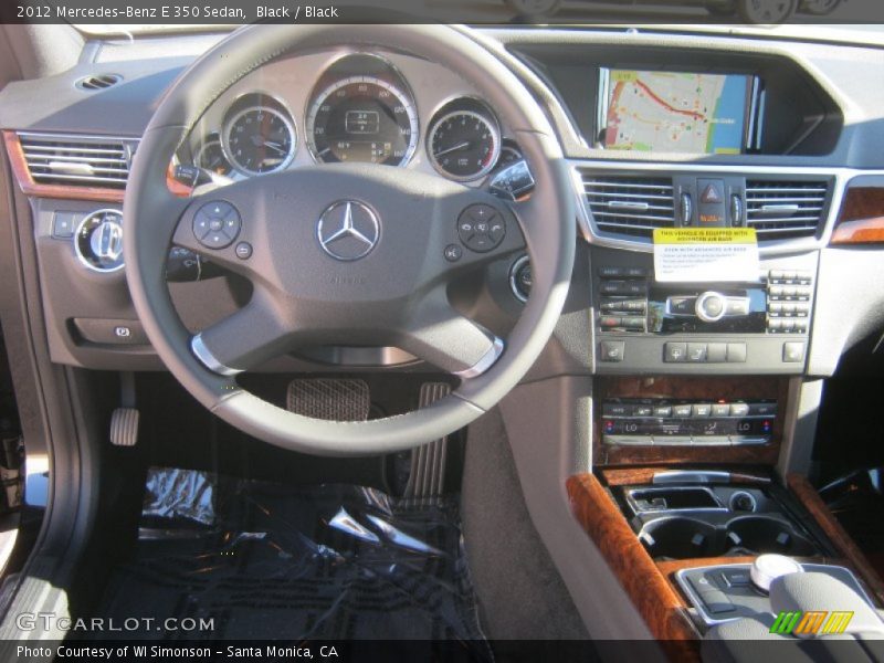 Black / Black 2012 Mercedes-Benz E 350 Sedan