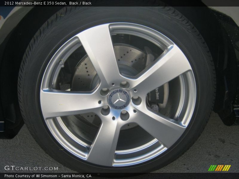 Black / Black 2012 Mercedes-Benz E 350 Sedan