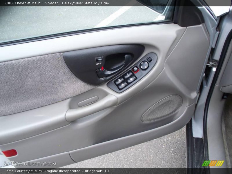 Galaxy Silver Metallic / Gray 2002 Chevrolet Malibu LS Sedan