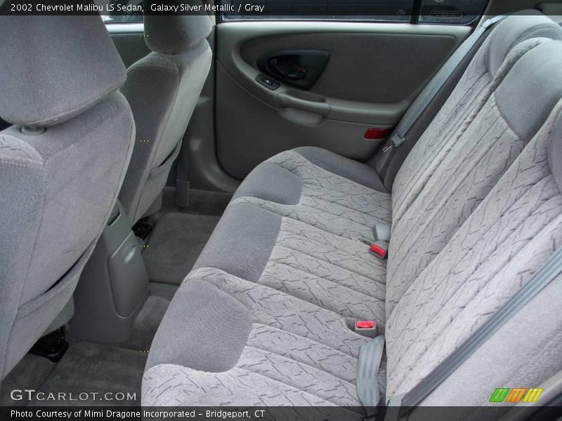 Galaxy Silver Metallic / Gray 2002 Chevrolet Malibu LS Sedan