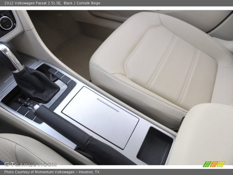 Black / Cornsilk Beige 2012 Volkswagen Passat 2.5L SE