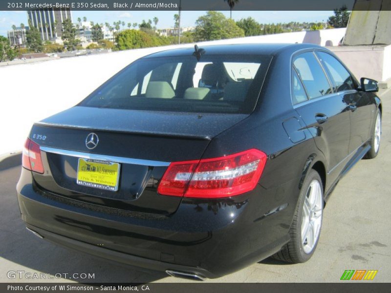 Black / Almond/Mocha 2012 Mercedes-Benz E 350 Sedan