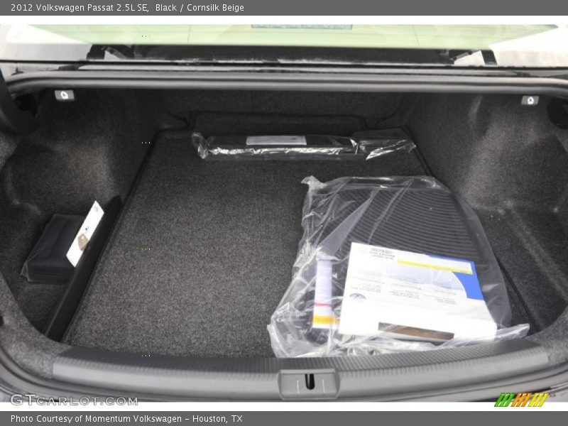  2012 Passat 2.5L SE Trunk