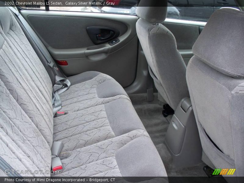Galaxy Silver Metallic / Gray 2002 Chevrolet Malibu LS Sedan