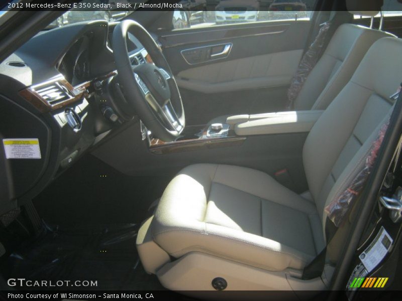 Black / Almond/Mocha 2012 Mercedes-Benz E 350 Sedan