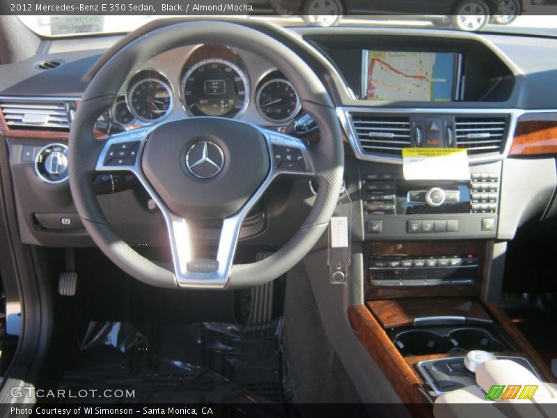 Black / Almond/Mocha 2012 Mercedes-Benz E 350 Sedan