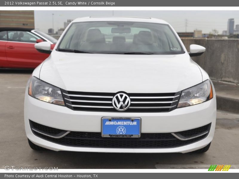 Candy White / Cornsilk Beige 2012 Volkswagen Passat 2.5L SE