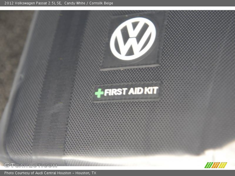 Candy White / Cornsilk Beige 2012 Volkswagen Passat 2.5L SE