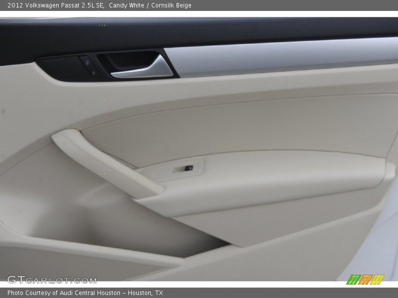 Candy White / Cornsilk Beige 2012 Volkswagen Passat 2.5L SE
