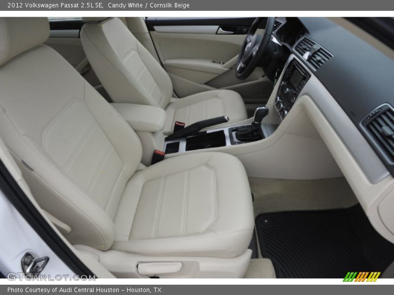 Candy White / Cornsilk Beige 2012 Volkswagen Passat 2.5L SE