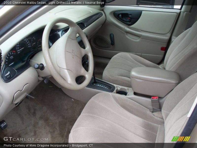 Light Driftwood Metallic / Neutral Beige 2003 Chevrolet Malibu Sedan